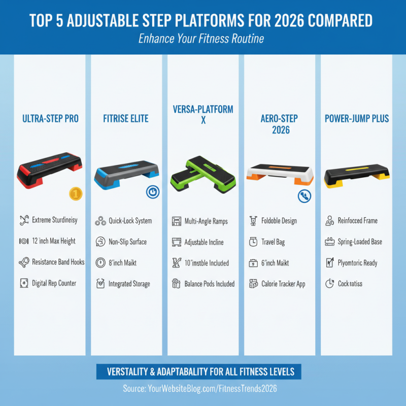 2026 Best Adjustable Step Platform for Your Fitness Routine?