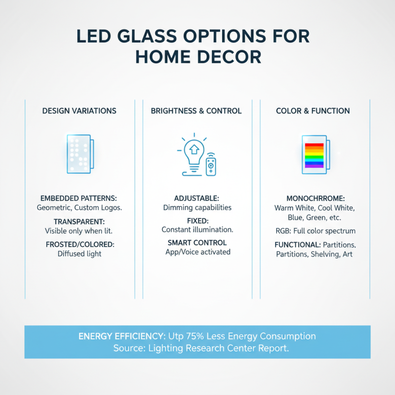 How to Choose the Perfect Led Glass for Your Home Decor?