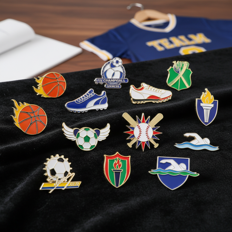 How to Choose the Best Sports Lapel Pins for Your Team?