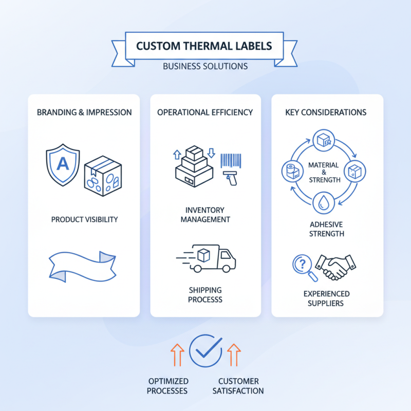 How to Choose Custom Thermal Labels for Your Business Needs?