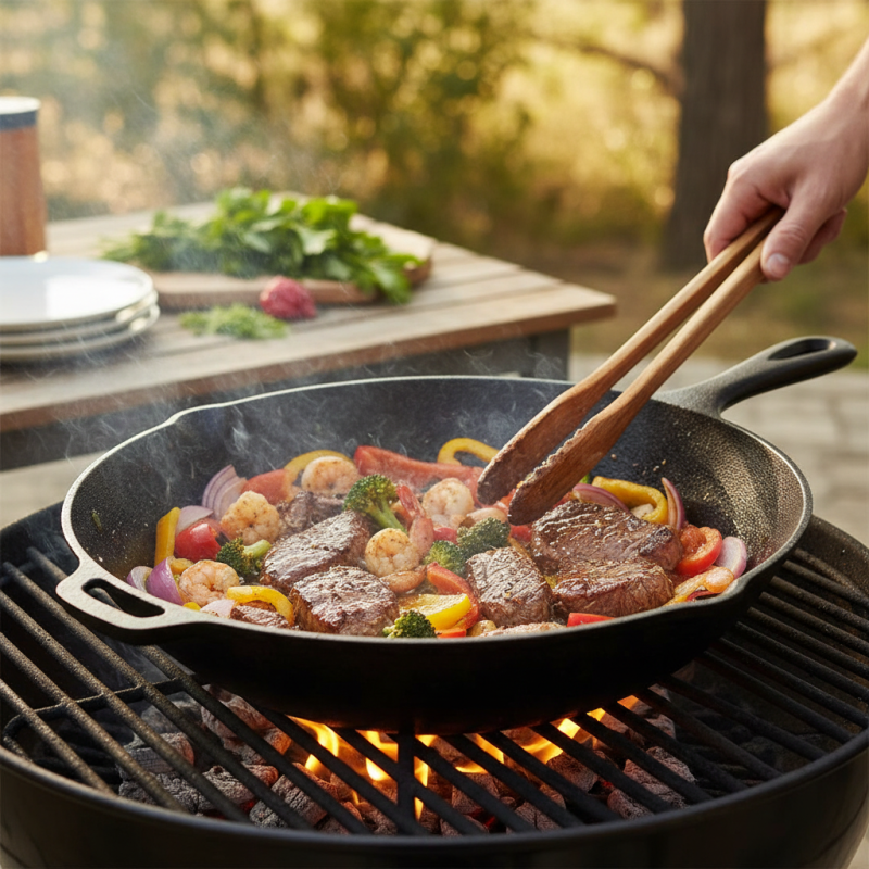 Best Cast Iron Grilling Wok for Perfect Outdoor Cooking?