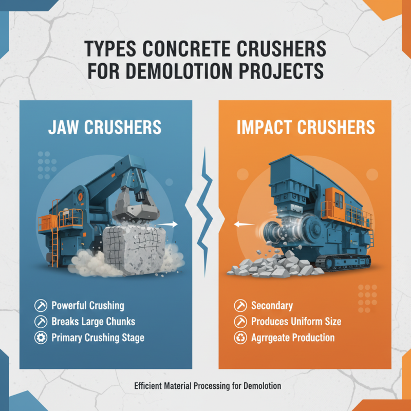 Top Concrete Crusher Types for Effective Demolition and Recycling?