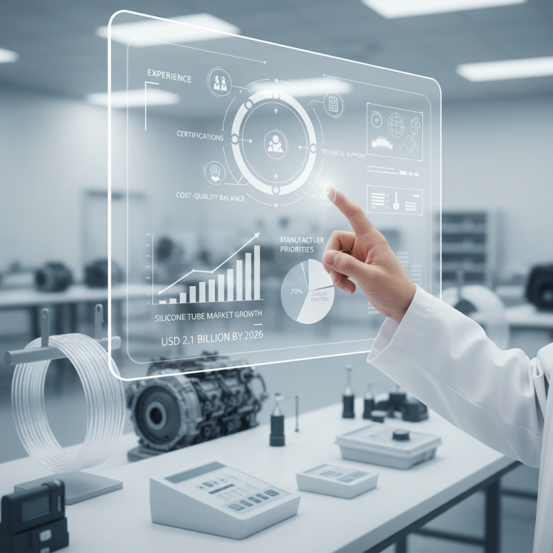 How to Choose the Right Silicone Tube Manufacturer for Your Needs?