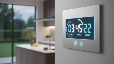 2026 Best In Wall Countdown Timer for Smart Home Automation?