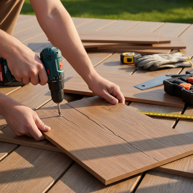 How to Replace Damaged WPC Panels Effectively?