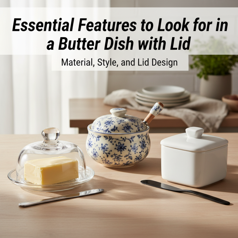 Best Tips for Choosing a Butter Dish With Lid for Your Kitchen?