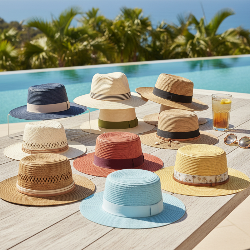 Top 10 Straw Fedora Hats for Summer Styles and Trends?