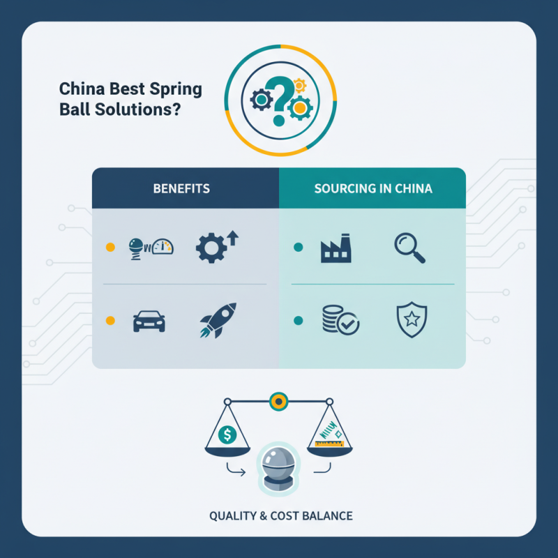 China Best Spring Loaded Ball Solutions for Your Sourcing Needs?