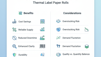 Top 10 Benefits of Buying Thermal Label Paper Rolls Wholesale?
