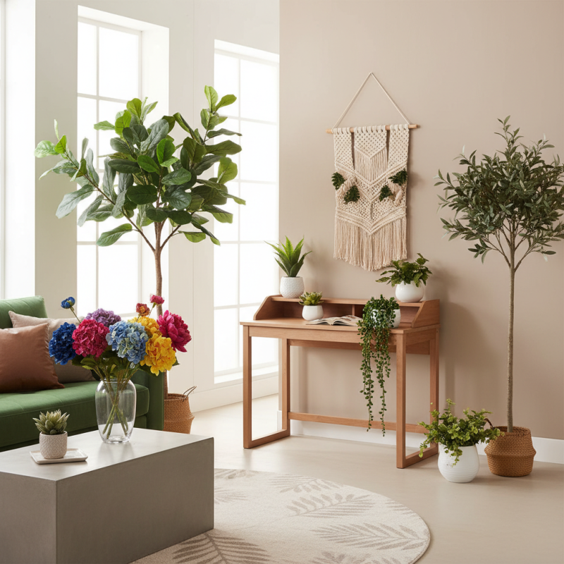 How to Choose the Best Artificial Floral Plants for Your Space?