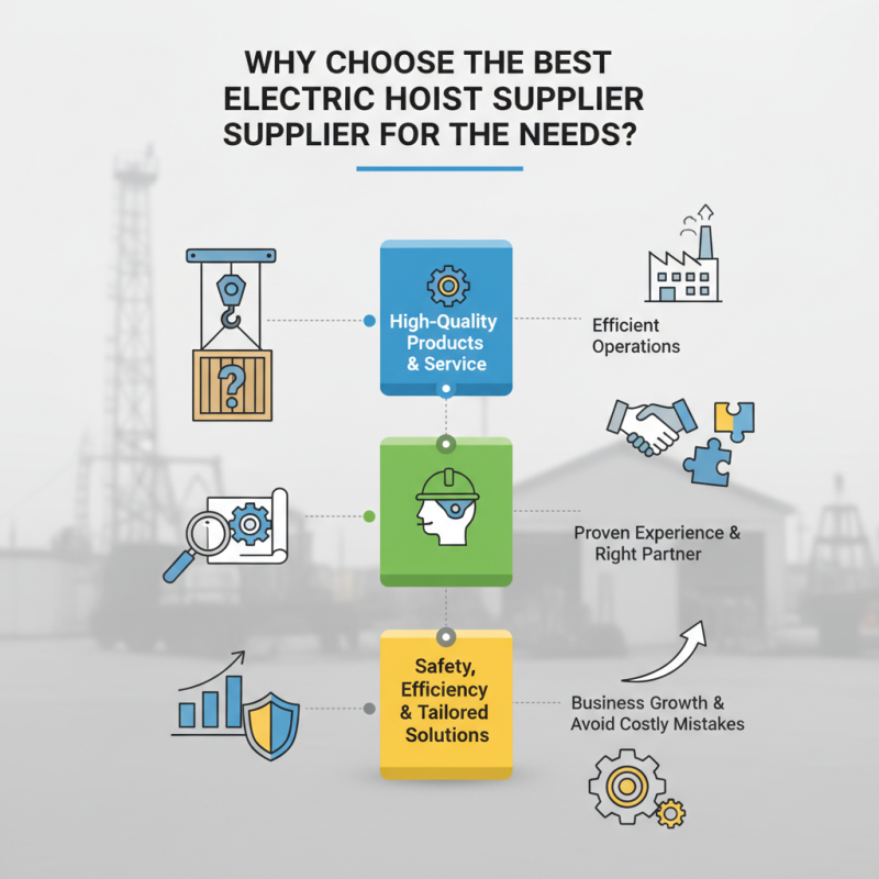 Why Choose the Best Electric Hoist Supplier for Your Needs?