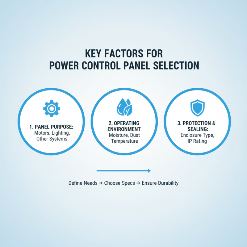 How to Choose the Right Power Control Panel for Your Needs?