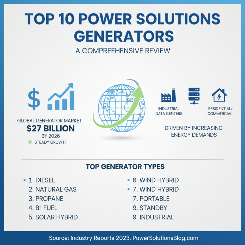 Top 10 Power Solutions Generator for Global Buyers?