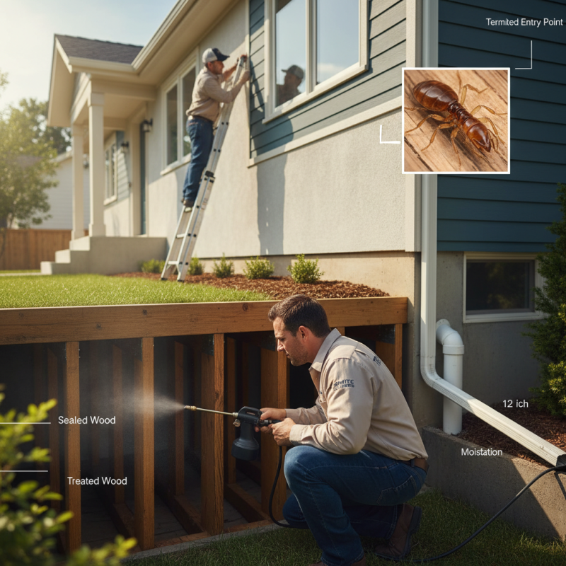 Как повысить устойчивость к термитам в вашем доме?