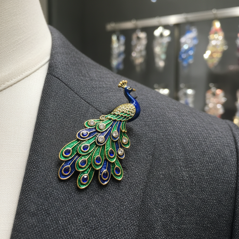 Why Choose a Peacock Lapel Pin for Your Next Purchase?