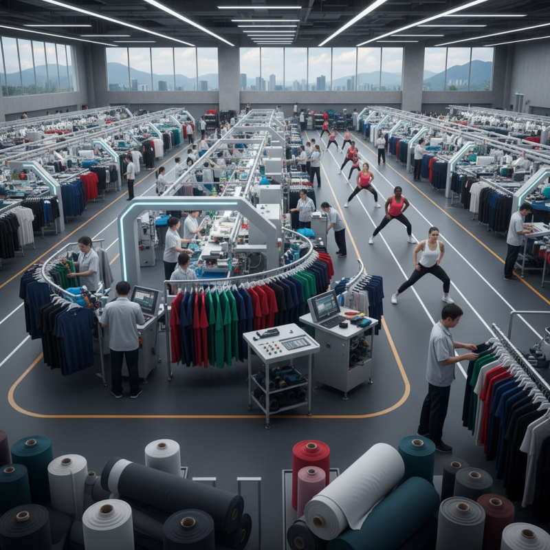 Top 10 Sportswear Manufacturers in China for Global Buyers?