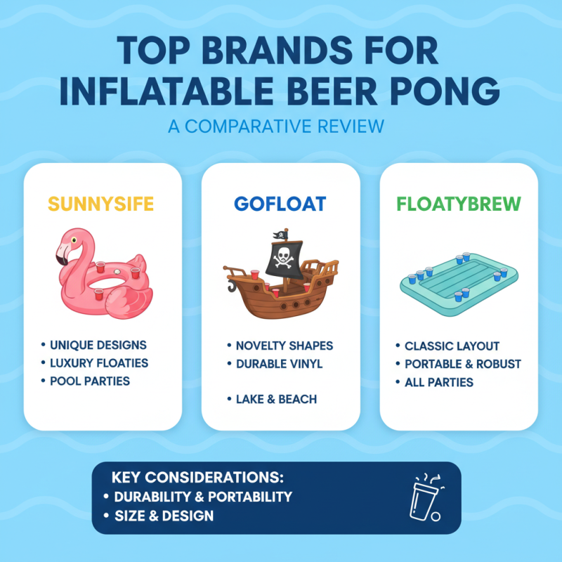 Top Inflatable Beer Pong Sets for Your Next Party?