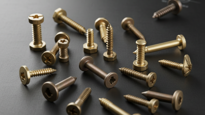 Top 10 Benefits of Custom Brass Screws for Global Buyers?