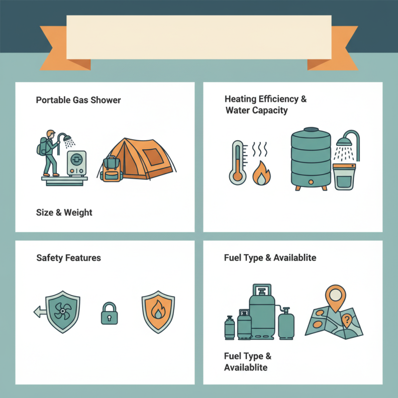 Portable Gas Shower How to Choose the Best for Travel?