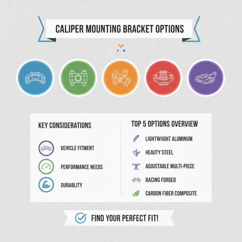 Top 5 Caliper Mounting Bracket Options for Your Needs?