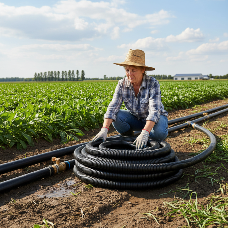 How to Choose the Best Black Flexible PVC Irrigation Pipe?