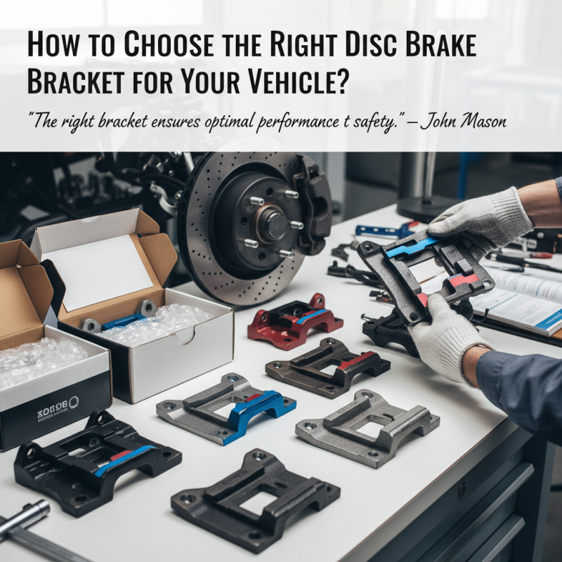 How to Choose the Right Disc Brake Bracket for Your Vehicle?
