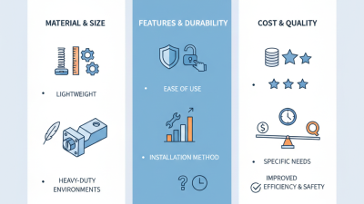 2026 How to Choose the Best Spring Loaded Plunger Latch?