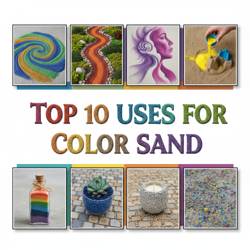 Top 10 Uses for 20-200 Mesh Color Sand in Your Projects?