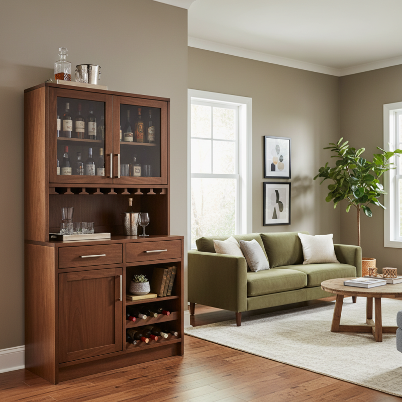 How to Choose the Best Solid Wood Bar Cabinet for Your Home?