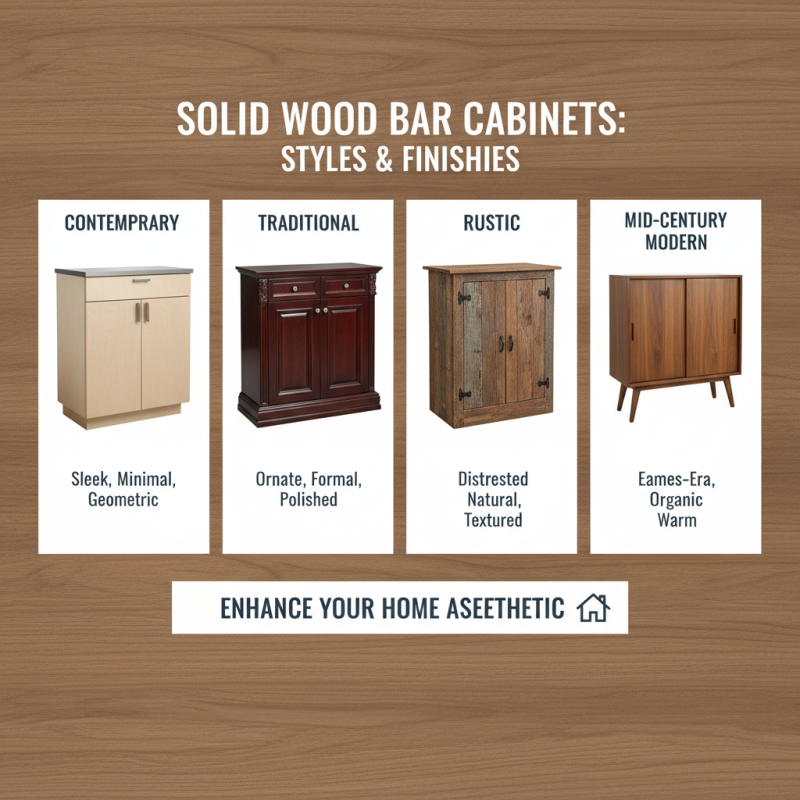 How to Choose the Best Solid Wood Bar Cabinet for Your Home?