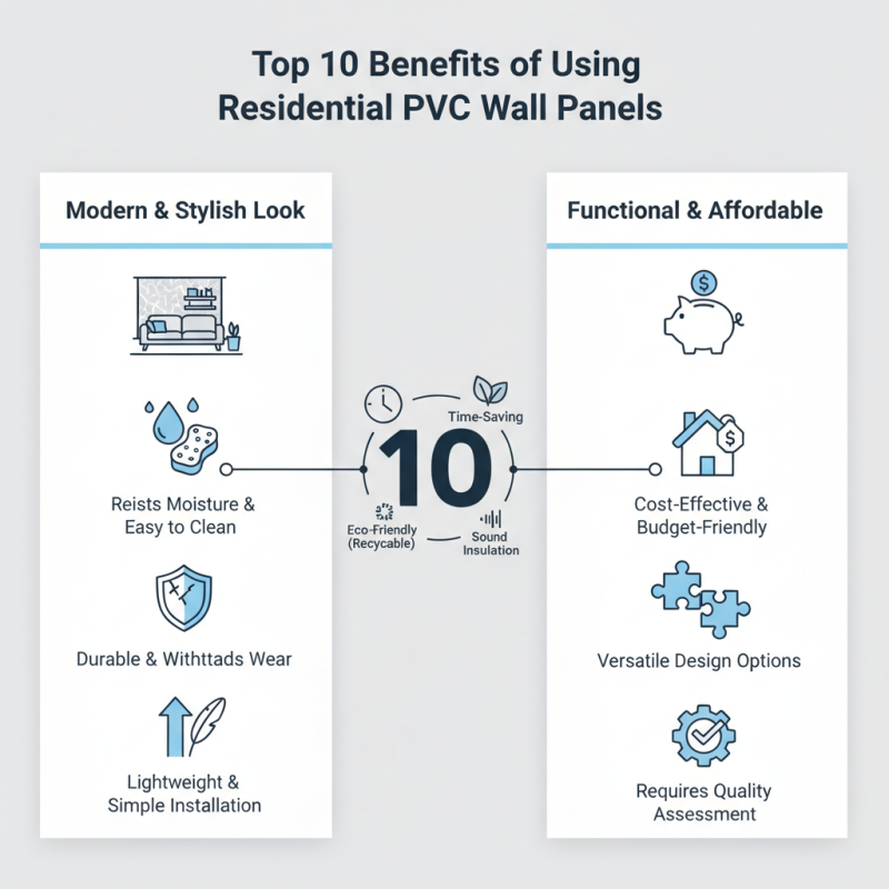 Top 10 Benefits of Using Residential PVC Wall Panels?
