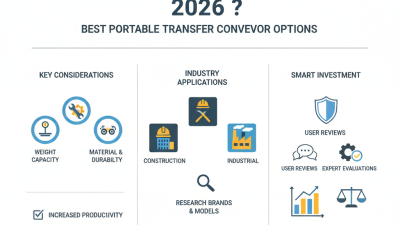 2026 Best Portable Transfer Conveyor Options for Your Needs?