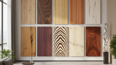 Top 10 Veneers For Wall Paneling Options in China?