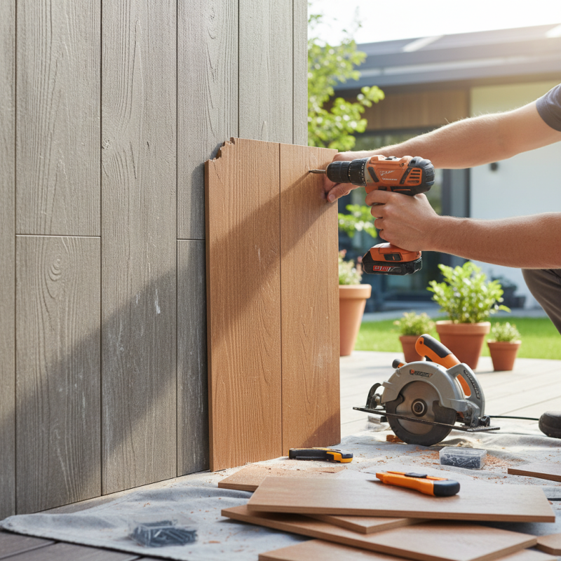 How to Replace Damaged WPC Panel Effectively?