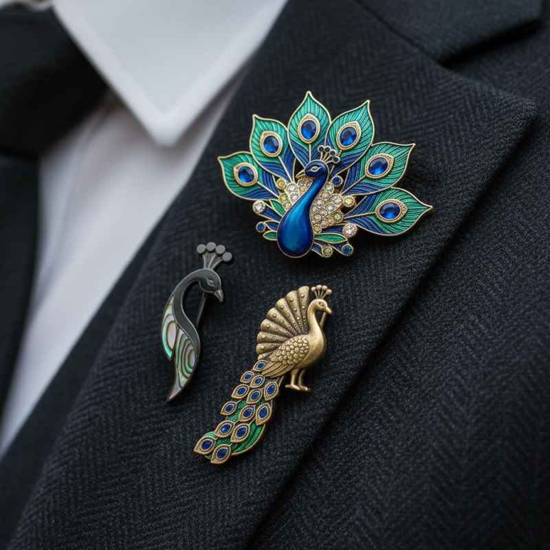 Discover the Best Peacock Lapel Pin Styles in 2026?