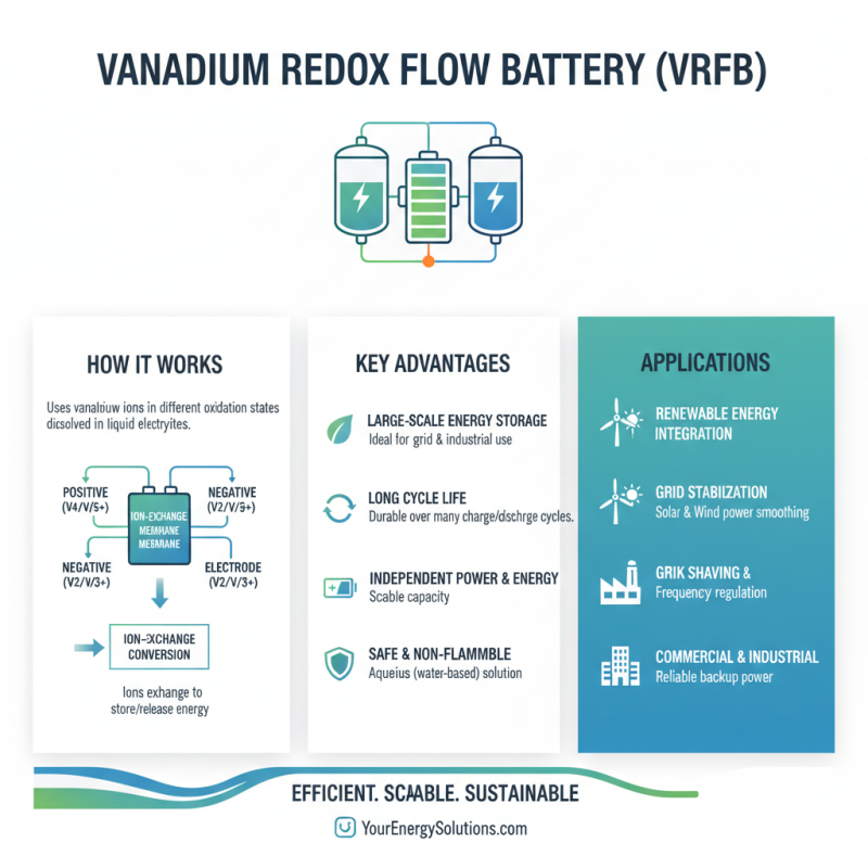 What is Vanadium Redox Flow Battery and How Does It Work?