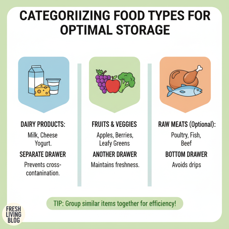 How to Organize Fridge Storage Drawers for Maximum Freshness?