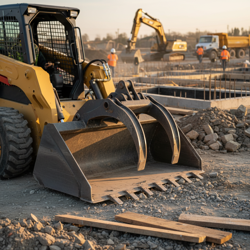 What is a 4 in 1 bucket for skid steer and how to choose one?