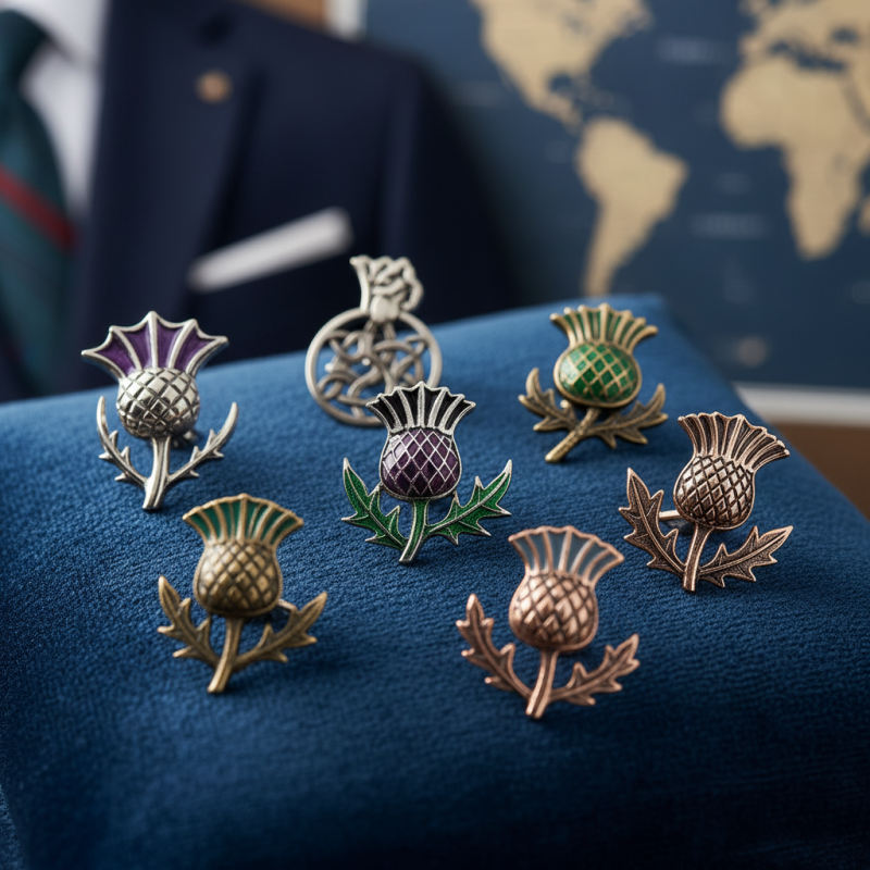 2026 Best Thistle Lapel Pin Styles for Global Buyers?