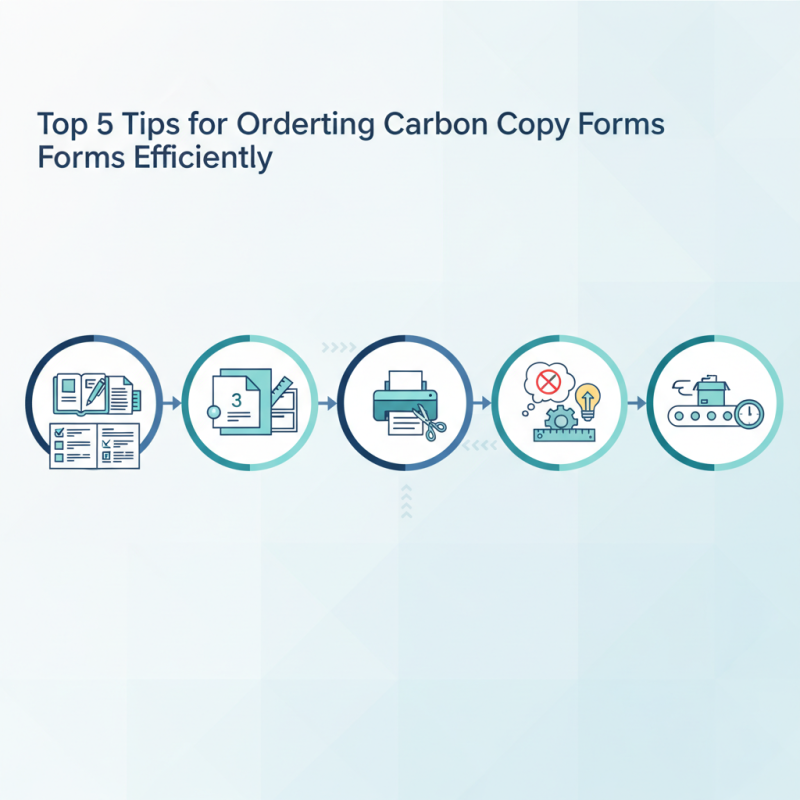 Top 5 Tips for Ordering Carbon Copy Forms Efficiently?