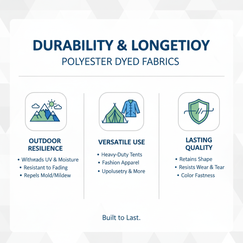 What Are the Benefits of Polyester Dyed Fabric for Buyers?