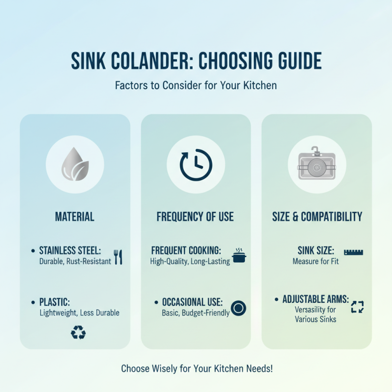 Best Sink Colander Options for 2026 Which One Is Right for You