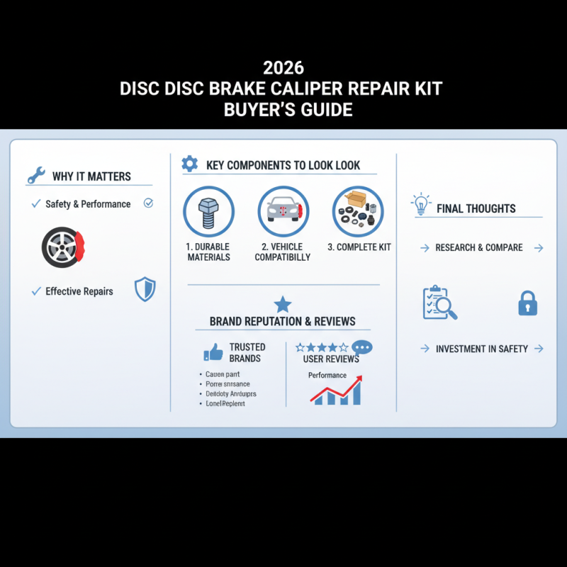 2026 How to Choose the Best Disc Brake Caliper Repair Kit?