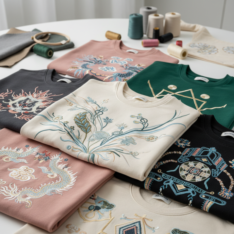 China Best Embroidered Sweatshirt for Global Buyers What to Know