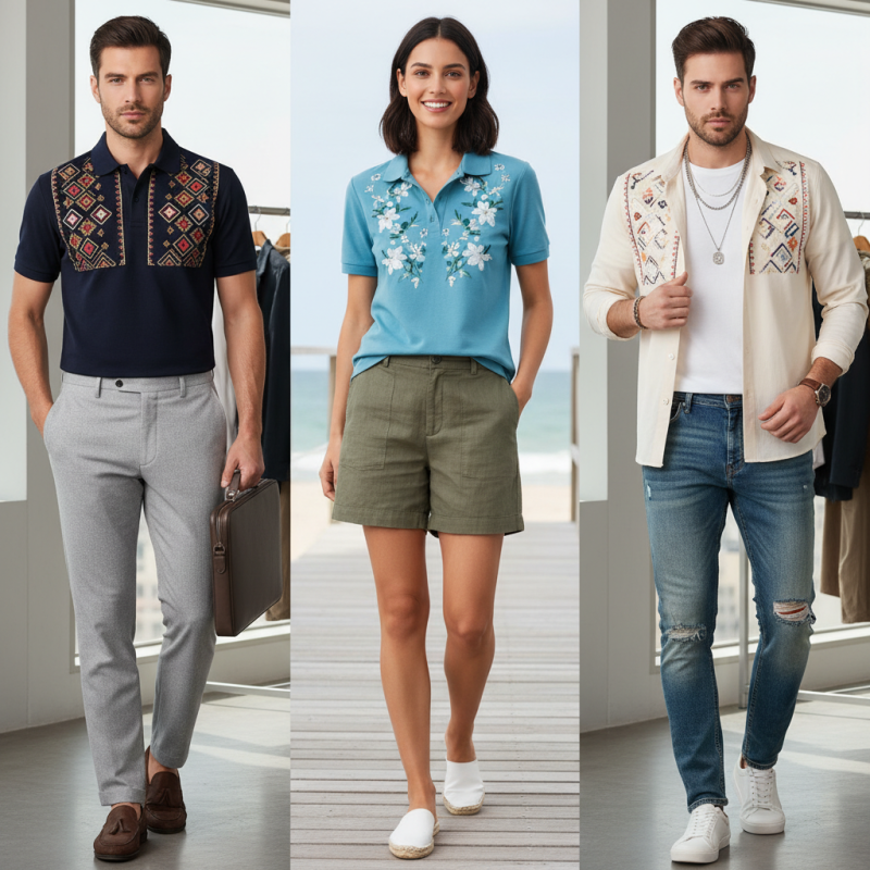2026 How to Style Embroidered Polo Shirts for Every Occasion?