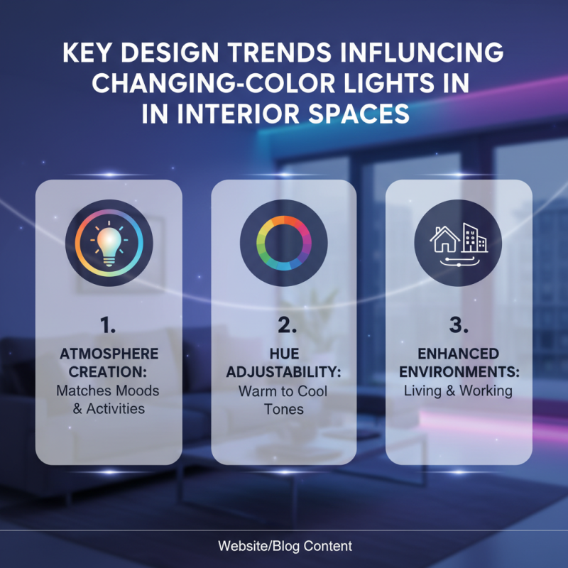 2026 Top Trends in Changecolor Lights for Home Decor and Lighting Solutions?
