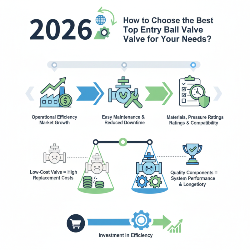 2026 How to Choose the Best Top Entry Ball Valve for Your Needs?