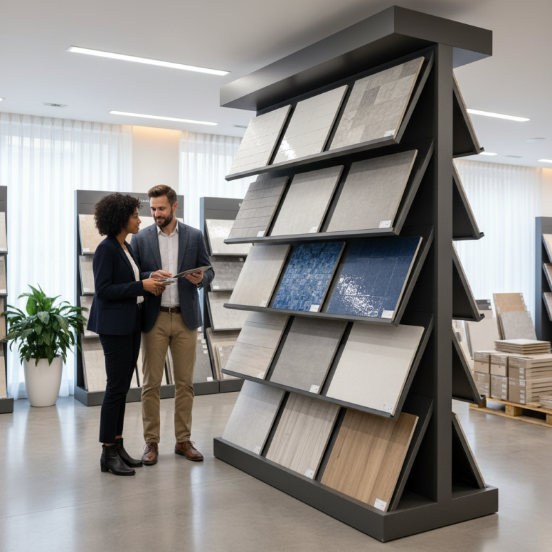 What is a Multi-Tier Metal Tile Display Rack and Its Benefits?