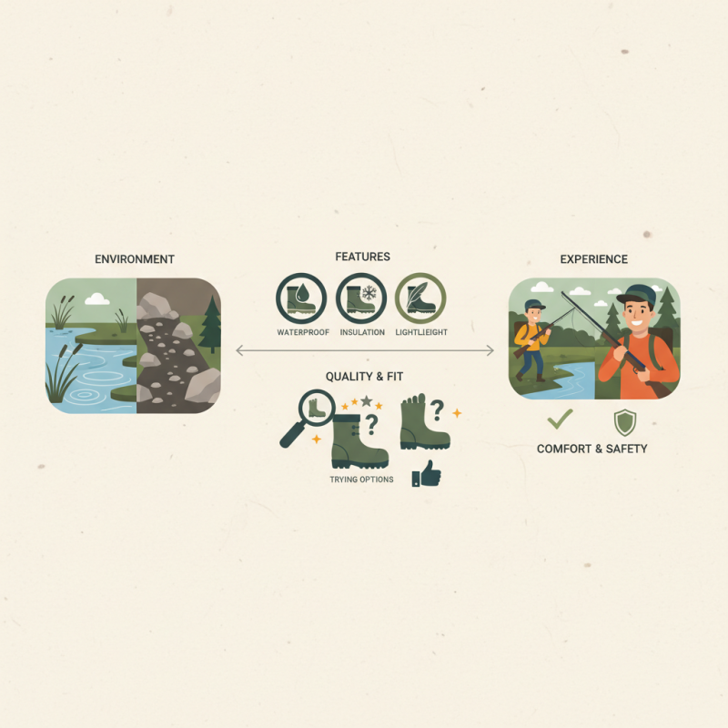 How to Choose the Best Hunting Fishing Boots for Comfort?