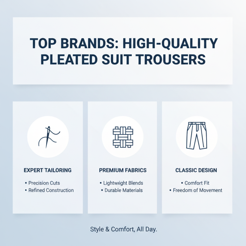 Top 10 Pleated Suit Trousers for Stylish Business Attire?